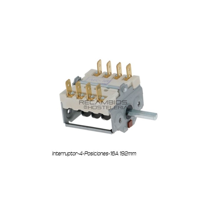 Conmutador levas 4 pos Conmutador levas 4 pos