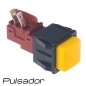 Pulsador Lavavajillas Amarillo