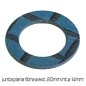 Junta plana fibra Ø Ext 20 / Int 14 Junta plana fibra Ø Ext 20 / Int 14