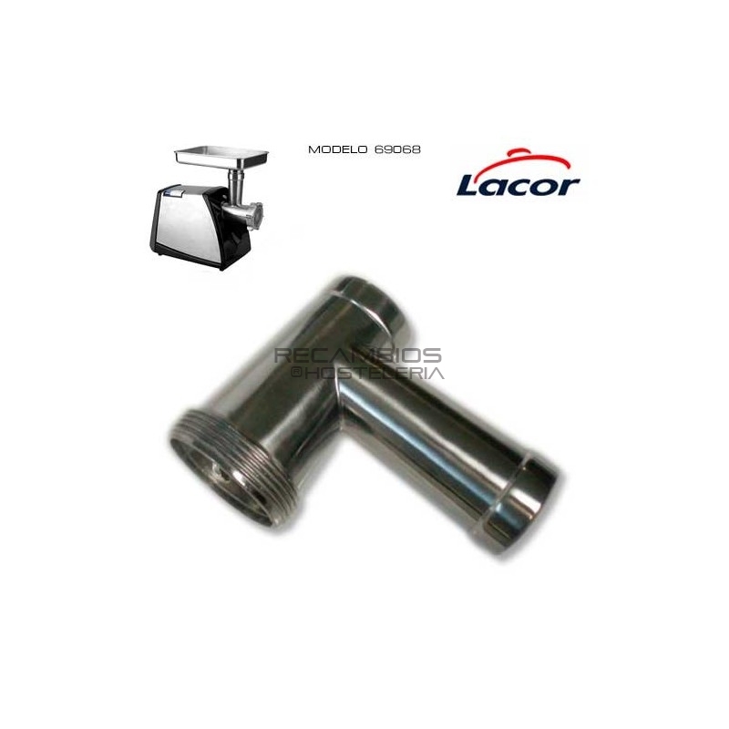 Tubo "T" picadora de carne Lacor Tubo "T" picadora de carne Lacor