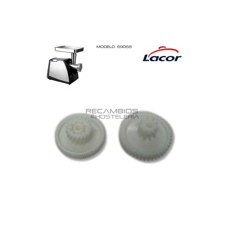 Engranajes para picadora de carne Lacor