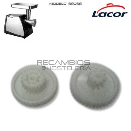 Engranajes para picadora de carne Lacor