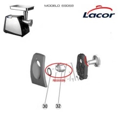 Engranaje hélice picadora de carne Lacor