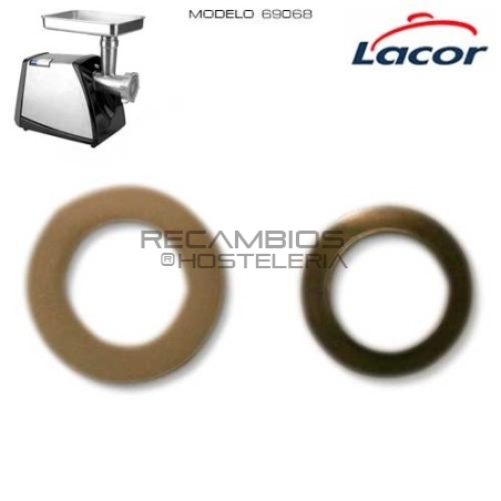 Juego de arandelas picadora de carne Lacor