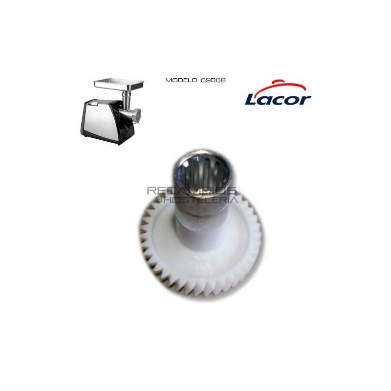 Engranaje auxiliar picadora de carne Lacor