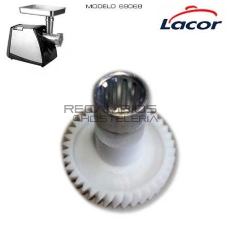 Engranaje auxiliar picadora de carne Lacor