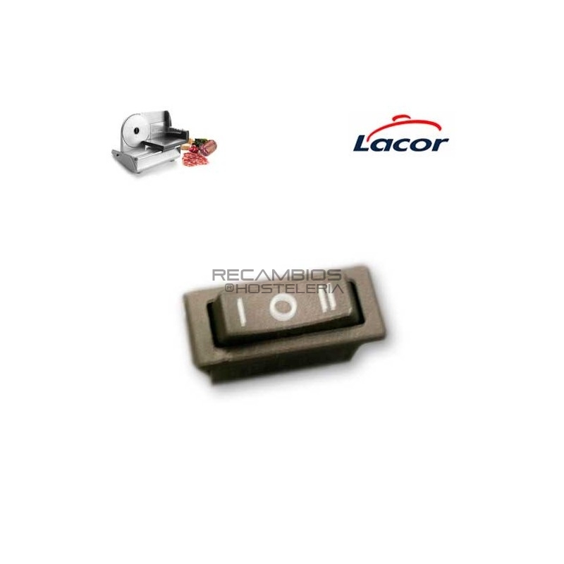 Interruptor On/Off cortadora fiambre Lacor