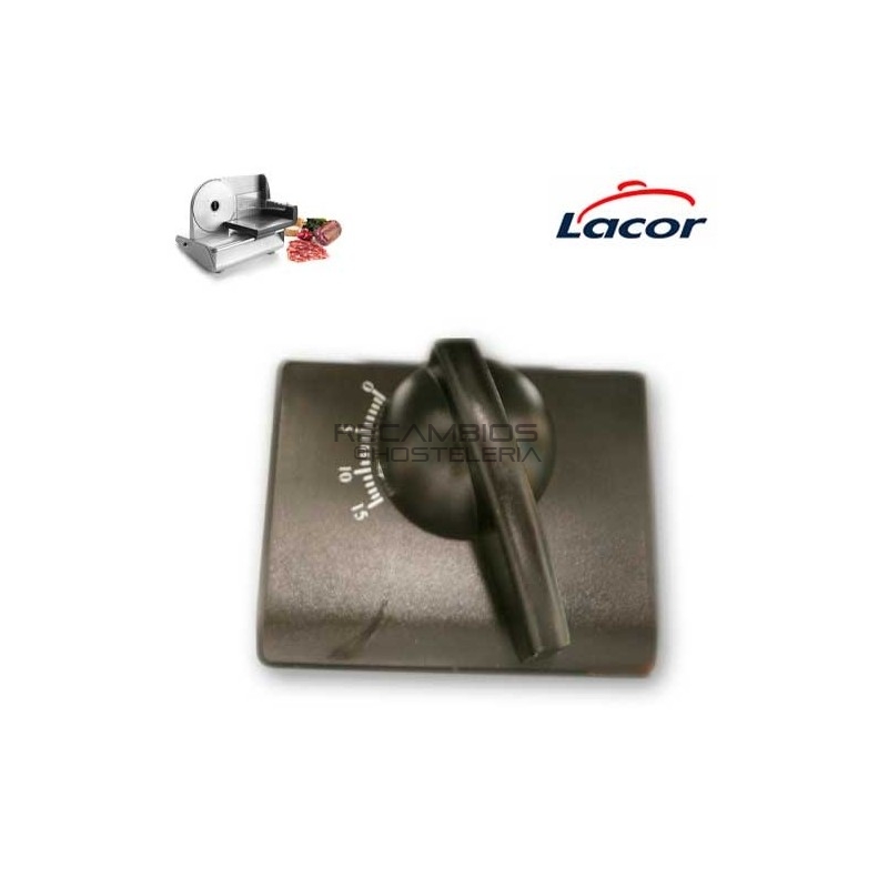 Regulador espesor cortadora fiambre Lacor