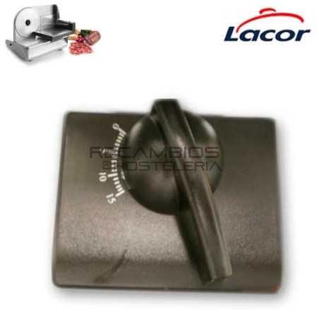 Regulador espesor cortadora fiambre Lacor