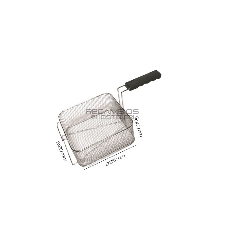 Cesta Freidora 235x220x100 mm Valentine