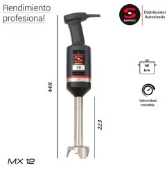 Triturador Sammic MX 12