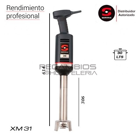 Triturador Sammic XM 31