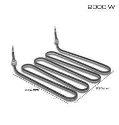 Resistencia salamandra 2000 W