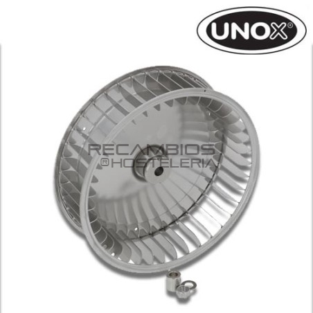 Rodete ventilador Ø196mm H61mm UNOX