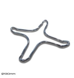 Reductor de parrilla cromada Ø130mm