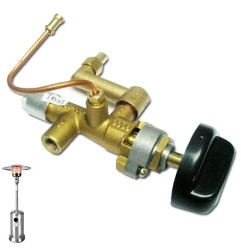 Valvula Gas para estufa terraza