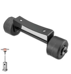 ruedas para estufa terraza