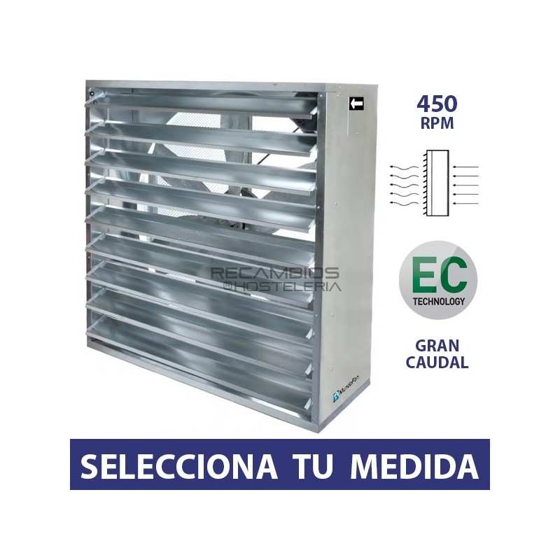 Ventiladores Gran Caudal Pared
