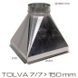 Tolva de salida 7/7 - Ø 150mm