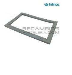 Burlete Infrico Magnetico encastre 426x156mm Pvc Gris