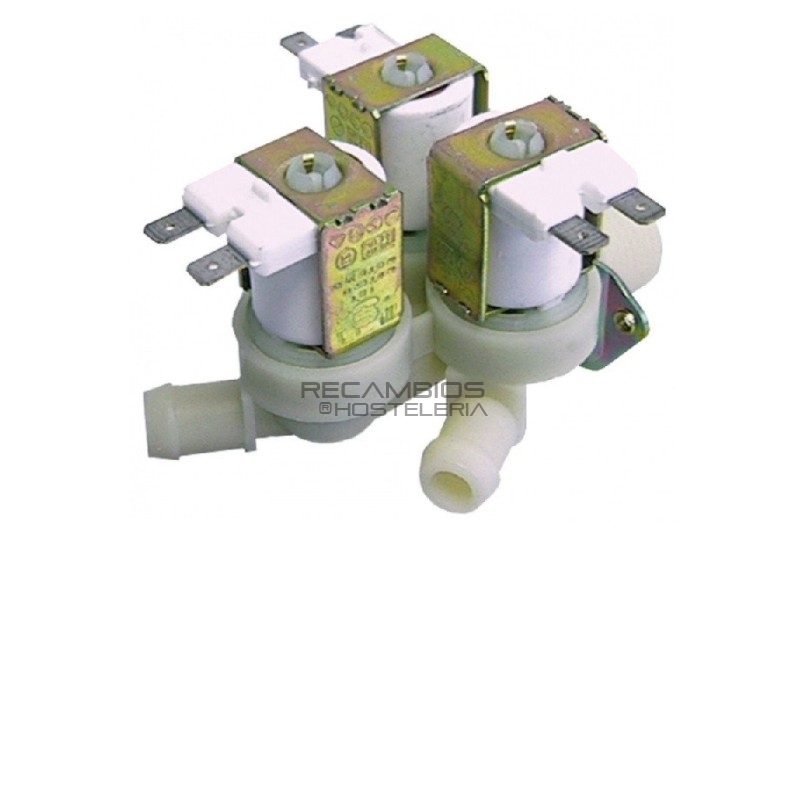 Electrovalvula 3 Vias 180º 230V 3/4" Ø11.5mm Electrovalvula 3 Vias 180º 230V 3/4" Ø11.5mm