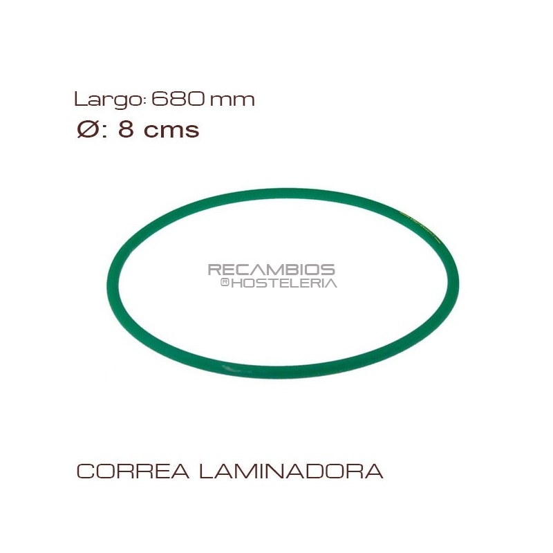 Correa laminadora masa L-680 mm