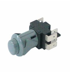 Pulsador ovalado gris conector Faston Elframo