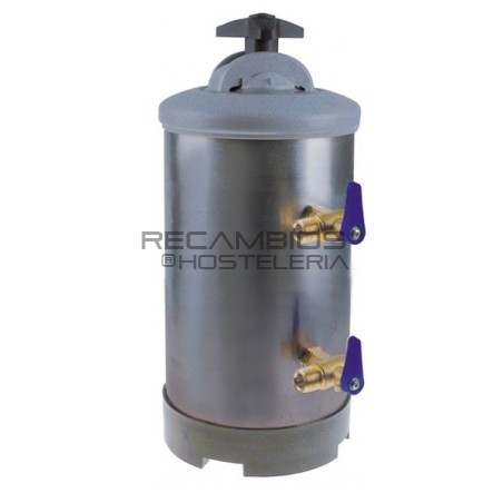 Descalcificador manual 8 Lts 2 vias