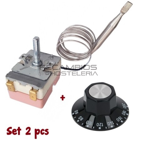Termostato Trabajo + mando freidora