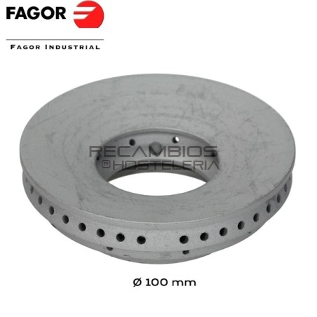 Corona Fogón Fagor 100 mm