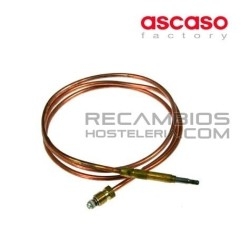 Termopar SIT M8x1 L 600mm CABEZA LISA