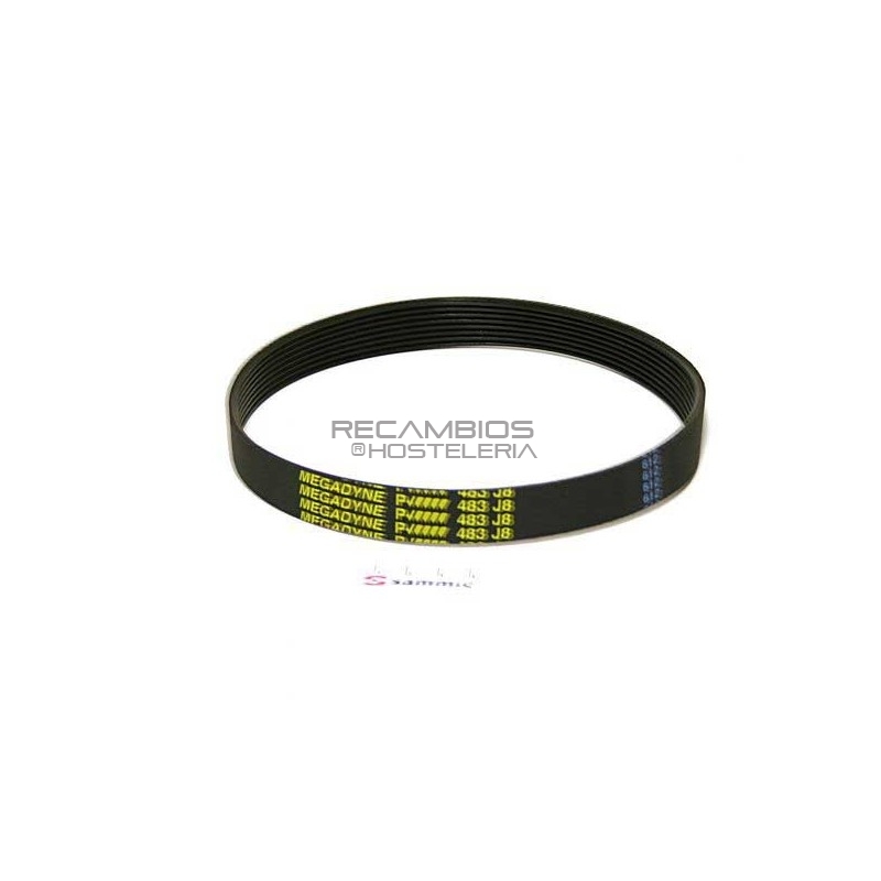 Correa cortadora hortalizas