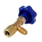 Válvula para Botellas Gas Refrigerante. Gas R22, R134a, R410A, MINUS