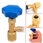 Válvula para Botellas Gas Refrigerante. Gas R22, R134a, R410A, MINUS