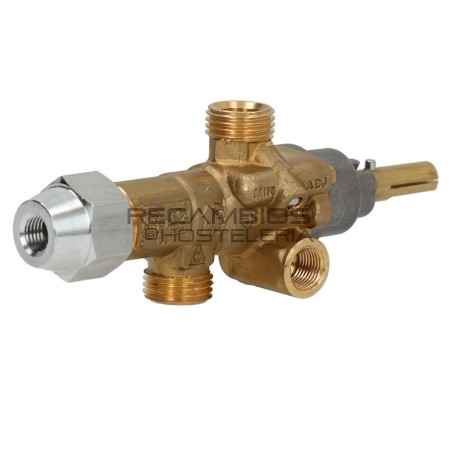 Grifo de gas entrada M16x1,5 (tubo ø 10mm)