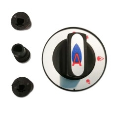 Mando Grifo Gas cocina Ø77mm Ø6/8/10mm