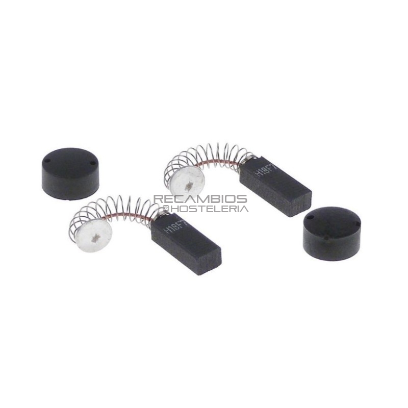 Juego de escobillas H 8mm L 22mm An 6mm con muelle UE 2pzs Dynamic Juego de escobillas H 8mm L 22mm An 6mm con muelle UE 2pzs Dynamic