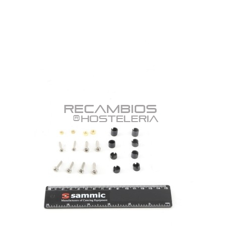 Tapones y tornillos para electronic board MB-21 Sammic