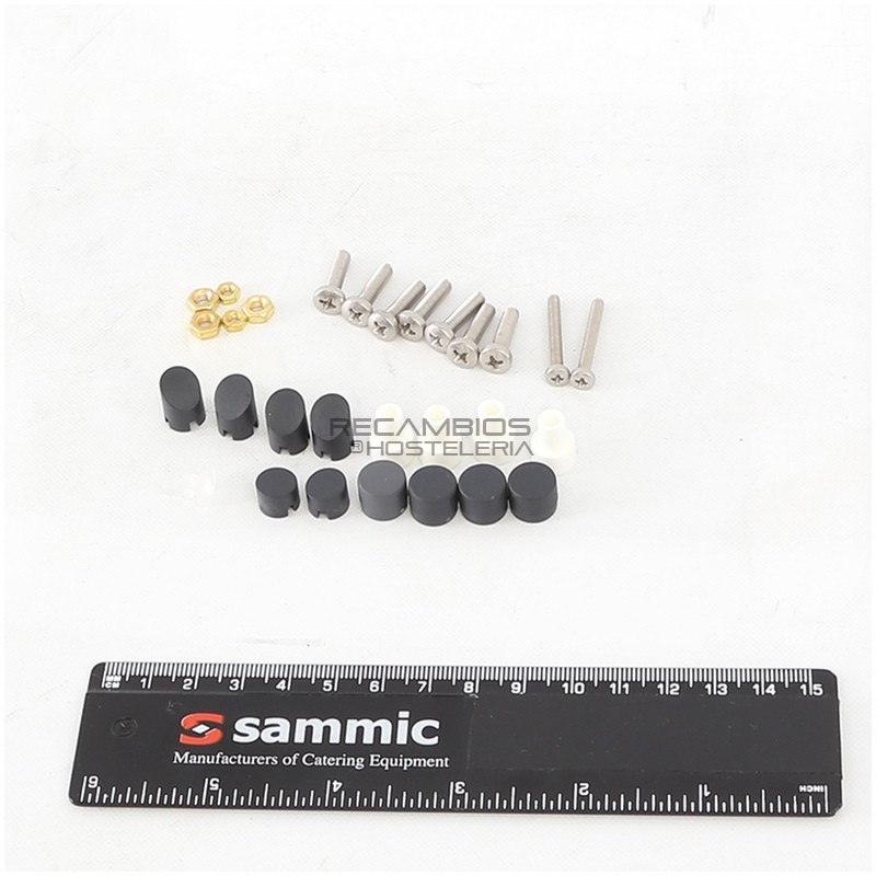 Tapones y tornillos Sammic para la XM-30