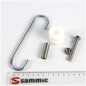 Gancho fijación muelle capota lavavajillas Sammic