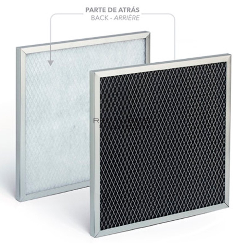 Filtro Carbón Activo 49x49x2.5 Eco.