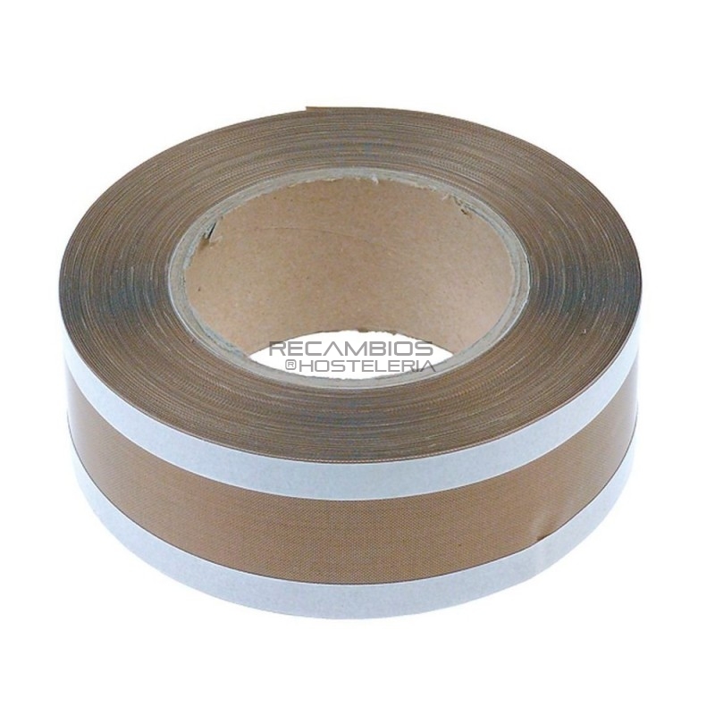 Cinta de PTFE Teflón 46mm espesor 0,1mm autoadhesivo tipo (precio por metro) Cinta de PTFE Teflón 46mm espesor 0,1mm autoadhesivo tipo (precio por metro)