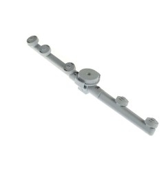 Brazo aclarado L 300mm boquillas 4 montaje ø 10mm