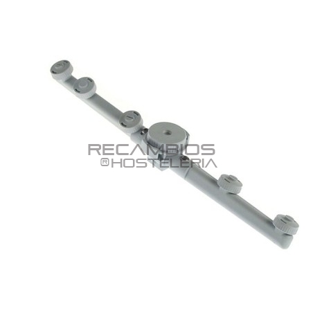 Brazo aclarado L 300mm boquillas 4 montaje ø 10mm