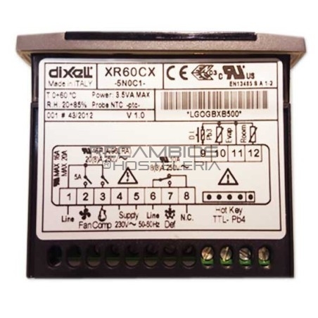 Termostato Digital Dixell XR60C