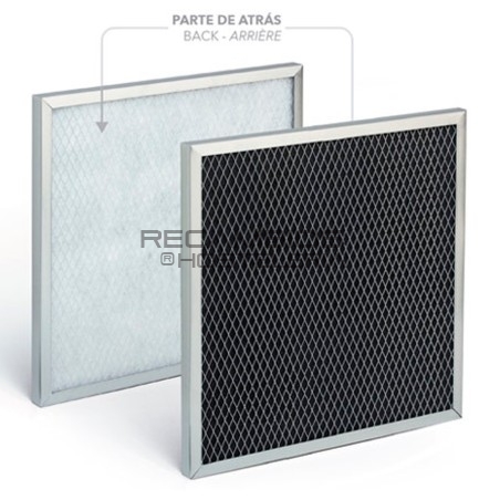 Filtro Carbón Activo 49x39x2.5 Eco.