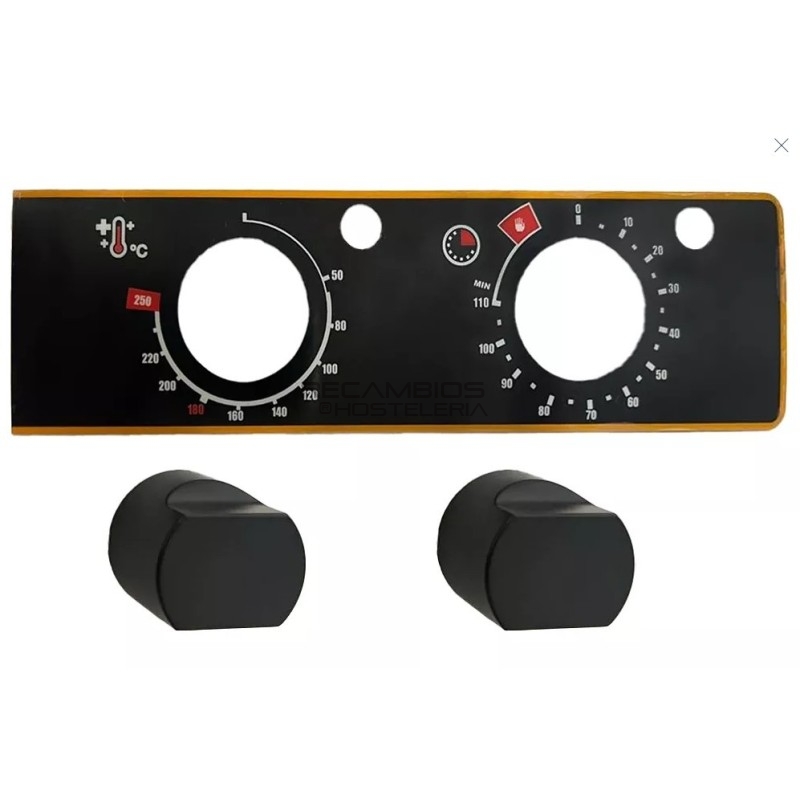 Kit Mandos Temporizador Horno 0-120min Kit Mandos Temporizador Horno 0-120min