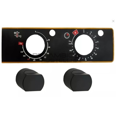 Kit Mandos Temporizador Horno 0-120min