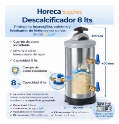 Descalcificador Hostelería 8 Litros