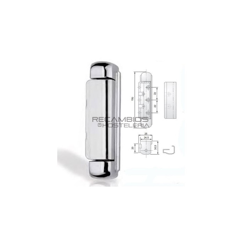 Bisagra VERTICAL nevera G-325 Bisagra VERTICAL nevera G-325